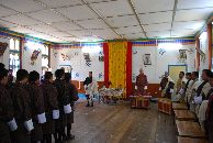 H&oslash;ytidlig &aring;pning av IT-senteret med samling av l&aelig;rere og elever