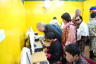 Mange folk p&aring; datarommet