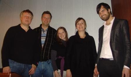 Morten Tollefsen (MediaLT), Knut Kvale (Telenor R&D), Miriam Nes Begnum (MediaLT), Heidi A. Austlid (Friprogsenteret) og J&oslash;rund Leknes (FAD)